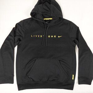 NIKE LIVESTRONG Therma-Fit Hoodie Men's Small Athletic Training Pullover